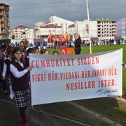 Cumhuriyetin 91. Yıl Dönümü Of'ta Kutlandı