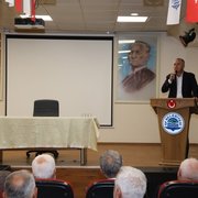 İbrahim Ufuk Kaynak’tan Of’ta konferans