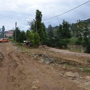 Of’ta afetten kapanan yollar açıldı