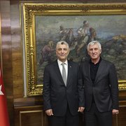 Başkan Sarıalioğlu'ndan Ankara'da temaslar, 2025'de yatırımlarımız sürecek