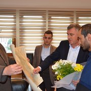 Alman Heyeti'nden Of Belediyesine Ziyaret