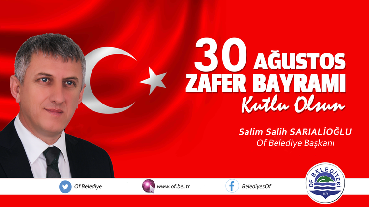 Başkan Sarıalioğlu'ndan 30 Ağustos Zafer Bayramı Mesajı