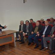 Of'ta Muhtarlarla İstişare Toplantısı Yapıldı