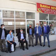 Başkan Sarıalioğlu’ndan Çarşıda Esnaf Turu