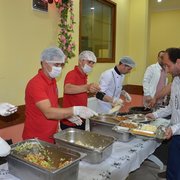 Bölümlü Mahallesi’nde İftar Yemeği