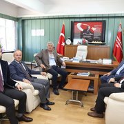Başkan Sarıalioğlu'ndan yeni müdürlere ziyaret